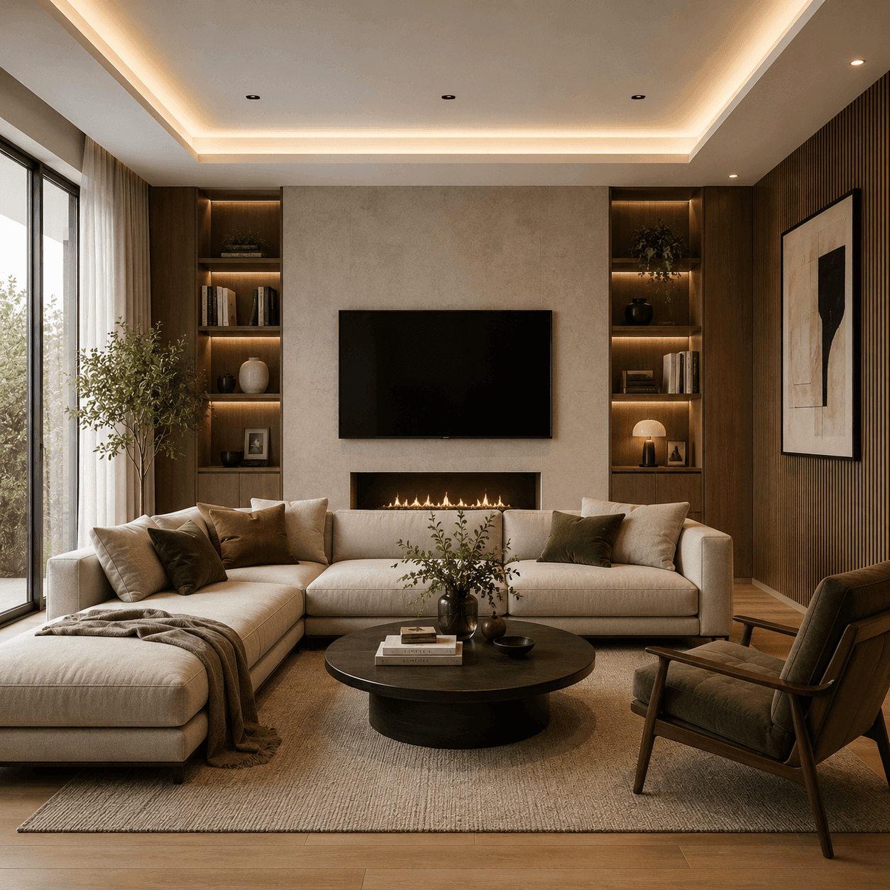 Living room detail